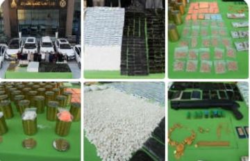 سقوط عصابة تخصصت في جلب وتهريب المخدرات بحوزتهم مواد تقدر بـ127 مليون جنيه