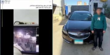 ضبط قائد سيارة ملاكي تسبب في إصابة 4 أشخاص بسبب اختلال عجلة القيادة بالمنيا