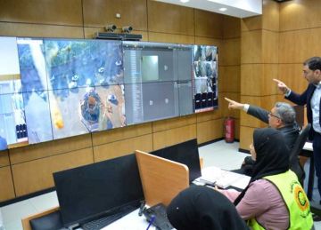 محافظ الدقهلية يتابع محاكاة سيناريوهات التعامل مع مياه الأمطار بالمنصورة محافظ الدقهلية يتابع محاكاة سيناريوهات التعامل مع مياه الأمطار بالمنصورة