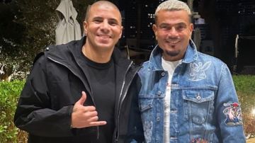 محمد زيدان يحتفل بعيد ميلاد عمرو دياب على طريقته الخاصة