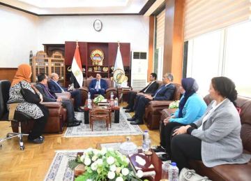 وفد من المجلس القومي لحقوق الإنسان يزور محافظة مطروح وفد من المجلس القومي لحقوق الإنسان يزور محافظة مطروح