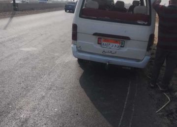 إصابة 7 أشخاص إثر انقلاب ميكروباص على طريق السلام الخانكة بالقليوبية إصابة 7 أشخاص إثر انقلاب ميكروباص على طريق السلام الخانكة بالقليوبية