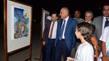 فنون الكتاب.. معرض فني متميز لطلاب فنون جميلة الأقصر بمكتبة مصر العامة