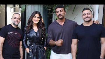 أحمد العوضي يبدأ تصوير فيلم شمشون ودليلة مع مي عمر