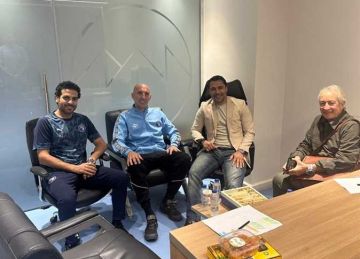 الجهاز الفني لمنتخب مصر المشارك في كأس العرب يزور بيراميدز الجهاز الفني لمنتخب مصر المشارك في كأس العرب يزور بيراميدز