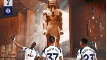 توتنهام يحتفل بافتتاح المتحف المصرى الكبير .. شاهد