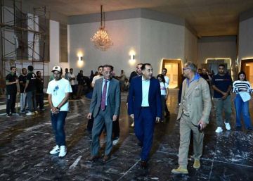 جولة ليلية لرئيس الوزراء لمتابعة الترتيبات والتجهيزات النهائية للاحتفال الرسمي بافتتاح المتحف المصري الكبير