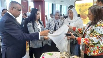 وزيرة التضامن ومحافظ جنوب سيناء يشيدان بتراث مصر من شرم الشيخ وزيرة التضامن ومحافظ جنوب سيناء يشيدان بتراث مصر من شرم الشيخ