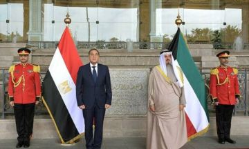 رئيس الوزراء المصري يستقبل نظيره الكويتي تمهيدا لجلسة مباحثات موسعة