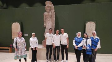 ضمن أنشطة التثقيف والمجتمع.. الشباب والرياضة تنفذ زيارة ميدانية لمتحف سوهاج القومي ضمن أنشطة التثقيف والمجتمع.. الشباب والرياضة تنفذ زيارة ميدانية لمتحف سوهاج القومي