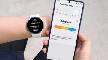 مؤشر مضادات الأكسدة في Galaxy Watch 8.. سامسونج تكشف عن تقنية جديدة لقياس صحة البشرة مؤشر مضادات الأكسدة في Galaxy Watch 8.. سامسونج تكشف عن تقنية جديدة لقياس صحة البشرة