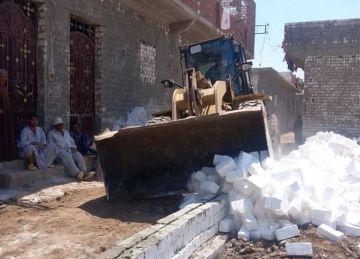 إزالة 393 حالة تعد على الأراضي الزراعية وأملاك الدولة بالمنيا