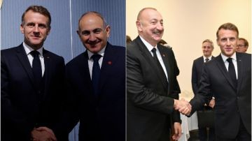 زلة لسان ترامب تتحول إلى مادة للضحك الدبلوماسي بين ماكرون وقادة القوقاز زلة لسان ترامب تتحول إلى مادة للضحك الدبلوماسي بين ماكرون وقادة القوقاز