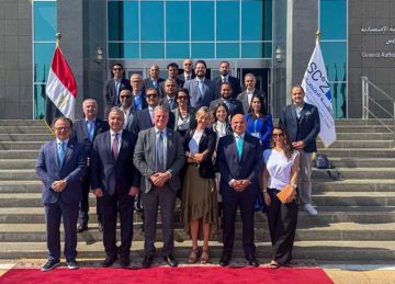  اقتصادية قناة السويس تستقبل وفدا اقتصاديا سويسريا لبحث التعاون في مجالات الطاقة والتكنولوجيا