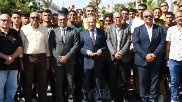 جامعة قناة السويس تنظم مهرجان سباق الطريق بمشاركة 500 طالب وطالبة احتفالا بذكرى انتصارات أكتوبر