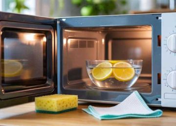 لا مزيد من الروائح الكريهة.. تنظيف الميكروويف بـ 3 مكونات في المنزل