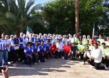 ماراثون رياضي للتوعية ضد شلل الأطفال في الأقصر