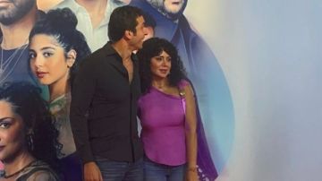 أحدث ظهور لرانيا يوسف رفقة زوجها فى العرض الخاص لفيلم هيبتا ٢