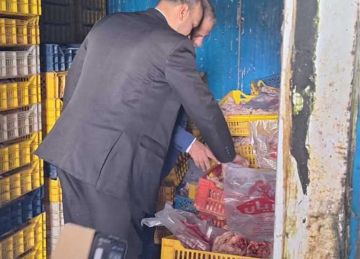  تموين الغربية : ضبط 5 أطنان فراخ داخل مجزر بدائي في المحلة (صور)