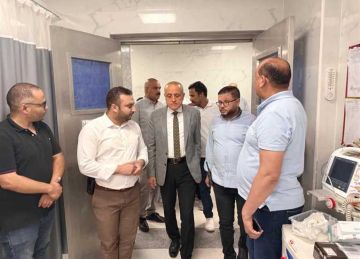 محافظ الأقصر يتفقد مصابي حادث الطريق الصحراوي الغربي.. ويوجه بصرف إعانات عاجلة محافظ الأقصر يتفقد مصابي حادث الطريق الصحراوي الغربي.. ويوجه بصرف إعانات عاجلة