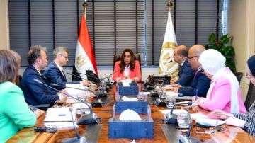 منال عوض تبحث مع الوكالة الألمانية التعاون في تطوير منظومة إدارة المخلفات الصلبة