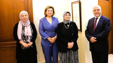 نقيب التمريض تتفقد مختبرات المحاكاة السريرية في الأردن