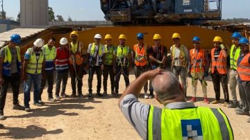 حملات تفتيش على مواقع عمل في الإسكندرية لتطبيق مبادئ السلامة المهنية