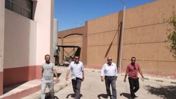 رئيس مياه البحر الأحمر يتفقد فرع الشركة بمدينة سفاجا رئيس مياه البحر الأحمر يتفقد فرع الشركة بمدينة سفاجا