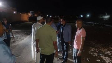 رفع 220 طن من المخلفات فى حملة نظافة بالكيلو 7 بمطروح