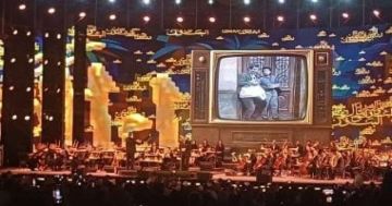 على الحجاز يفتتح حفل مهرجان الموسيقى العربية بأغنية المال والبنون على الحجاز يفتتح حفل مهرجان الموسيقى العربية بأغنية المال والبنون