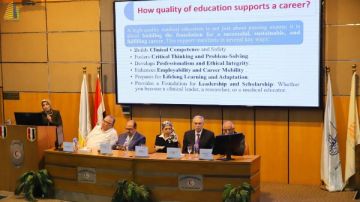 كلية الطب بالإسكندرية تنظم الملتقى التوظيفي الأول لشباب الأطباء كلية الطب بالإسكندرية تنظم الملتقى التوظيفي الأول لشباب الأطباء