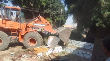 إزالة تعديات على مساحة 25 ألف م ضمن أعمال الموجة 27 بالبدرشين