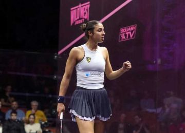 هانيا الحمامي تتوج ببطولة الولايات المتحدة للاسكواش 2025