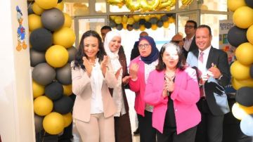 وزيرة التضامن تفتتح حضانة برايت ستارز بمدينة حدائق العاصمة