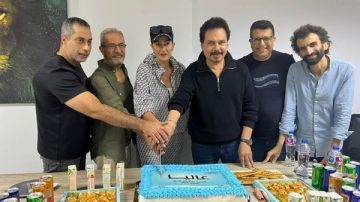 بدء تحضيرات مسلسل غادة عبد الرازق الجديد في رمضان عاليا .. صور