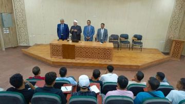 رئيس جامعة الأزهر يتفقد كلية الذكاء الاصطناعي ويرحب بالدفعة الأولى.. صور