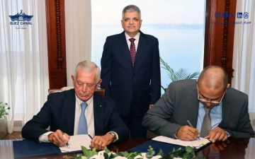 قناة السويس تتعاقد مع NERI الإيطالية لتصدير قاطرتين مصريتين