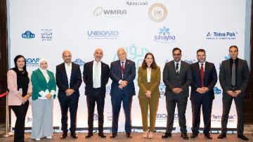 وزارة البيئة بالشراكة مع القطاع الخاص يطلقون أول حملة جمع وإعادة تدوير العبوات الكرتونية المستخدمة تحت شعار دور العلبة تدورلك