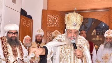 البابا تواضروس يدشن كاتدرائية الأنبا أنطونيوس والأرشيدياكون حبيب جرجس بأسيوط الجديدة