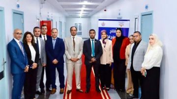 الصحة وصندوق مكافحة الإدمان يفتتحان قسما جديدا للحجز الإلزامي بمستشفى إمبابة الصحة وصندوق مكافحة الإدمان يفتتحان قسما جديدا للحجز الإلزامي بمستشفى إمبابة