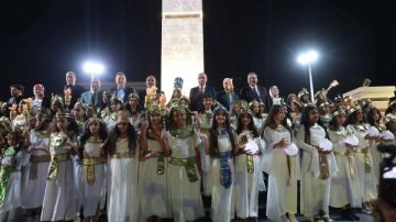 محافظ المنيا يفتتح ميدان النيل بعد تطويره وتركيب شاشة عملاقة لمتابعة افتتاح المتحف المصري الكبير ..صور محافظ المنيا يفتتح ميدان النيل بعد تطويره وتركيب شاشة عملاقة لمتابعة افتتاح المتحف المصري الكبير ..صور