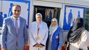 صحة بني سويف تتابع التأمين الطبي لمؤتمر النباتات الطبية والعطرية