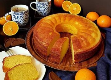 كيكة البرتقال الهشة الاقتصادية.. طعم خرافي ومكونات بسيطة من بيتك