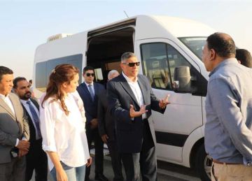 محافظ الجيزة يتابع أعمال التجميل والإنارة بطريق مصر إسكندرية الصحراوي ومطالع ومنازل الدائري محافظ الجيزة يتابع أعمال التجميل والإنارة بطريق مصر إسكندرية الصحراوي ومطالع ومنازل الدائري