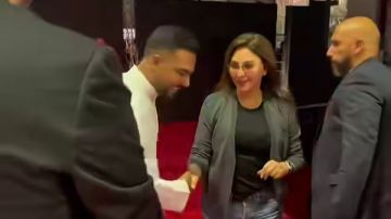 وصول إليسا إلى مقر حفلها بموسم الرياض