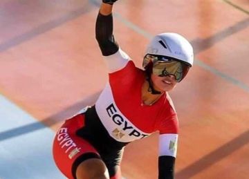 إصابة بطلة مصر ابتسام زايد خلال منافسات بطولة العالم للمضمار بتشيلي إصابة بطلة مصر ابتسام زايد خلال منافسات بطولة العالم للمضمار بتشيلي