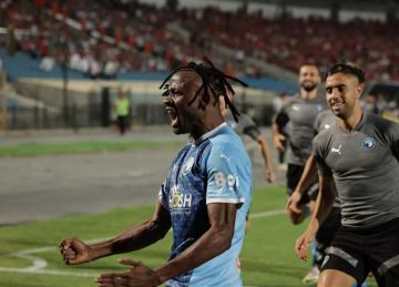 ماييلي يقود تشكيل بيراميدز في مواجهة فاركو بالدوري ماييلي يقود تشكيل بيراميدز في مواجهة فاركو بالدوري