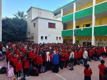 محافظ الجيزة يفعل فقرة المتحف المصري الكبير بالإذاعة المدرسية