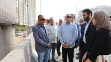 محافظ القاهرة يتفقد اخر الاستعدادات لافتتاح المتحف المصرى الكبير محافظ القاهرة يتفقد اخر الاستعدادات لافتتاح المتحف المصرى الكبير