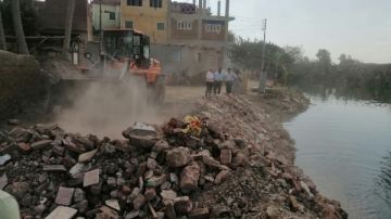 المنوفية تعلن عددا من الإجراءات لمواجهة آثار فيضان النيل وحماية المواطنين صور